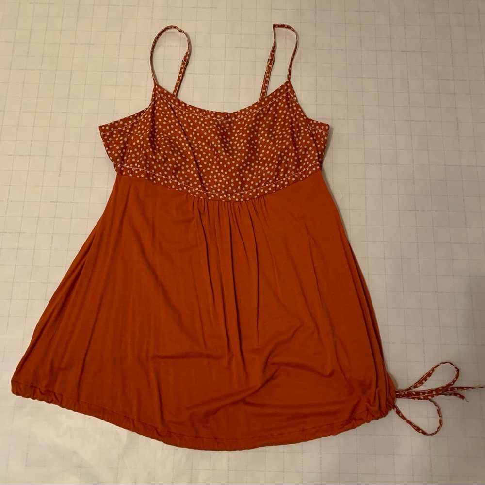 Spaghetti strap baby doll blouse size P by Tracy Reese